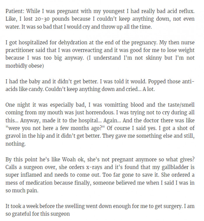 4. It was too far gone to save it.