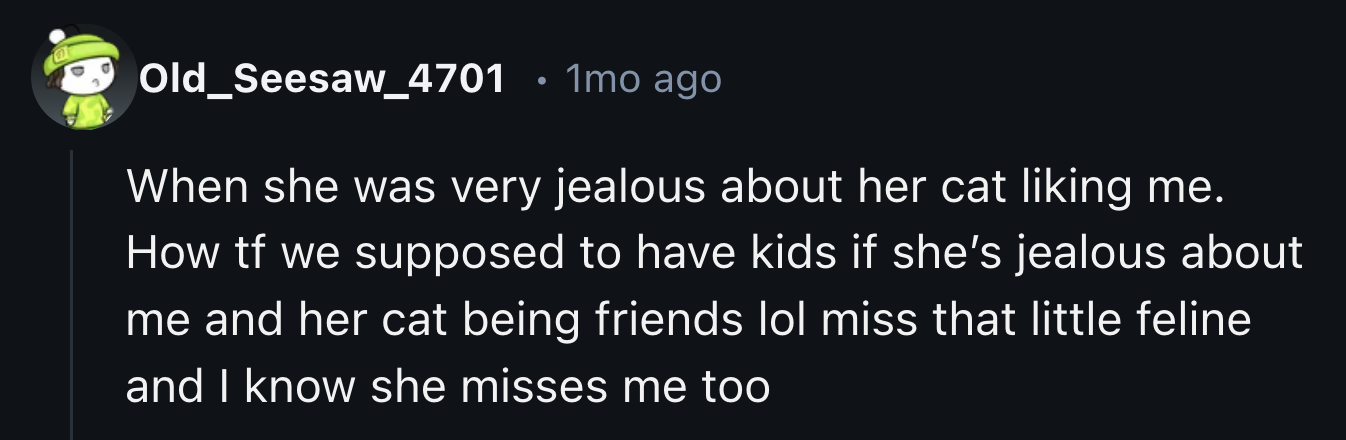 39. That's an alarming amount of jealousy.