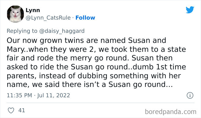 11. I'm sure Susan didn't appreciate that