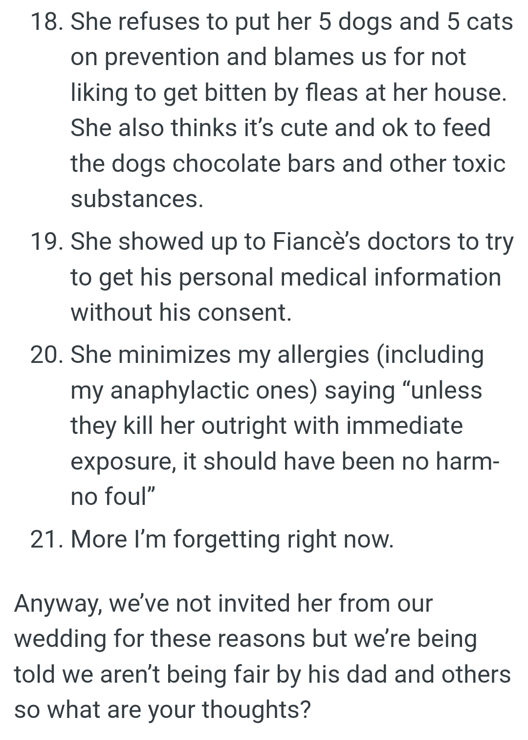 “Unless they kill her outright with immediate exposure, it should have been no harm-no foul”