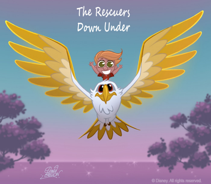 31. The Chibi Style Version of The Rescuers Down Under