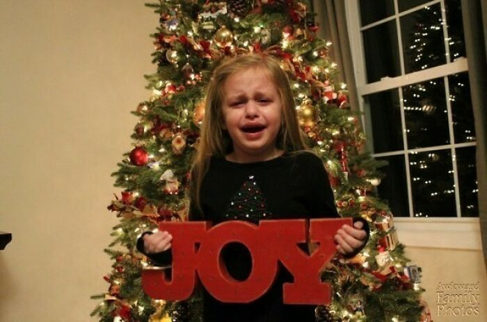 "This Was Supposed To Be Our Christmas Card. It Turns Out She Just Hated That Sweater"