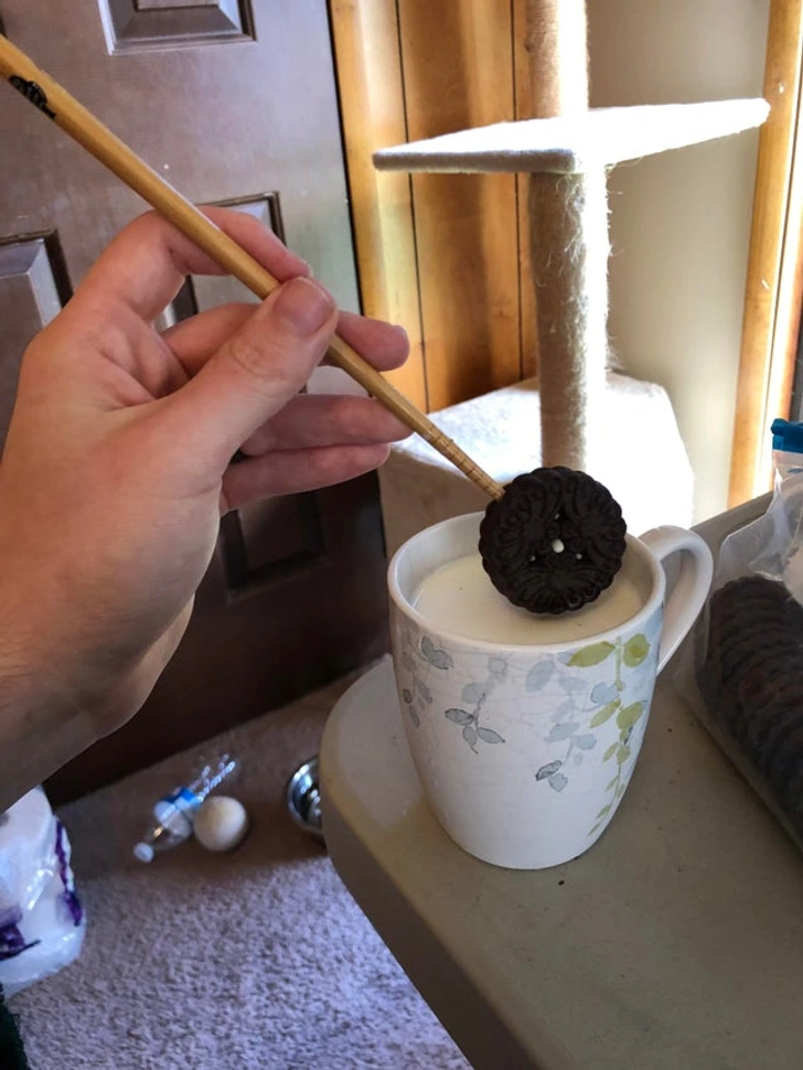 3. “Is this how you use chopsticks?”