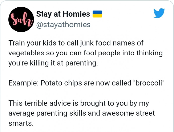 13. Here is a parent who dishes out advice that you shouldn't take