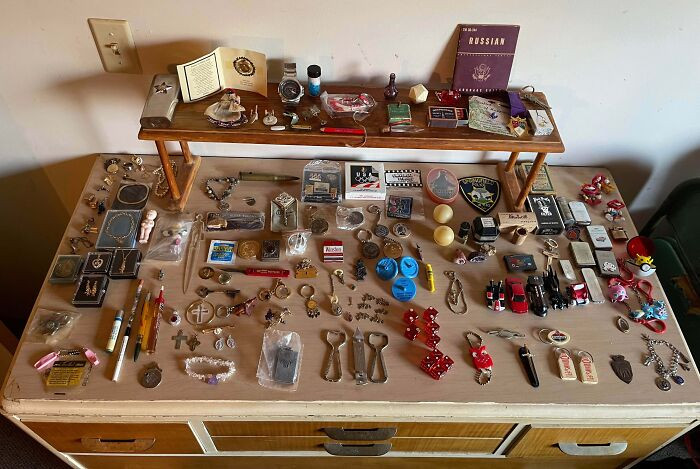 "Behold, My Stuff. Various Things I've Collected Over The Years"