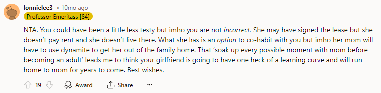 NTA. You could have been a little less testy, but in my humble opinion, you are not incorrect.