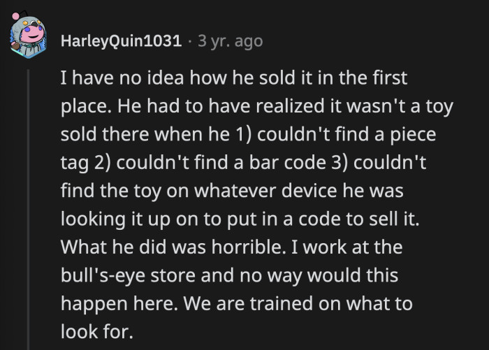 There were so many steps that he decided to miss when he chose to sell it to the woman
