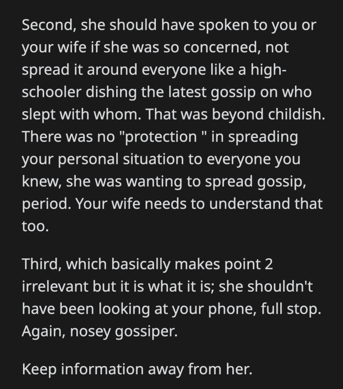 If K acted the way they did out of concern, why did they speak to their friends first instead of addressing the issue with either OP or his wife?