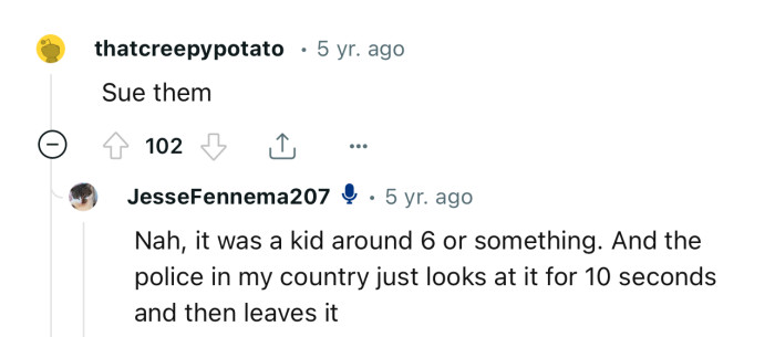 We’re not sure how a court case would pan out