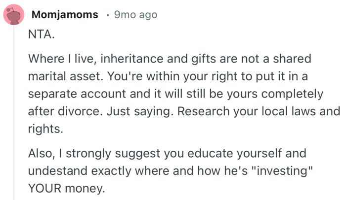 “I strongly suggest you educate yourself and understand exactly where and how he's 