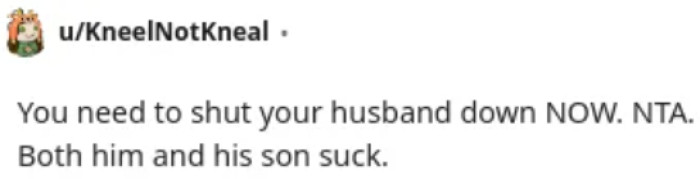 The OP needs to stand her ground against the stepfamily.