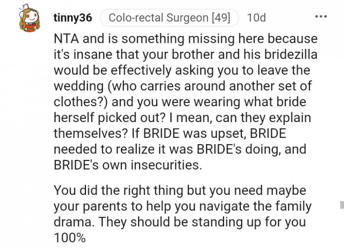 15. They should be standing up for you