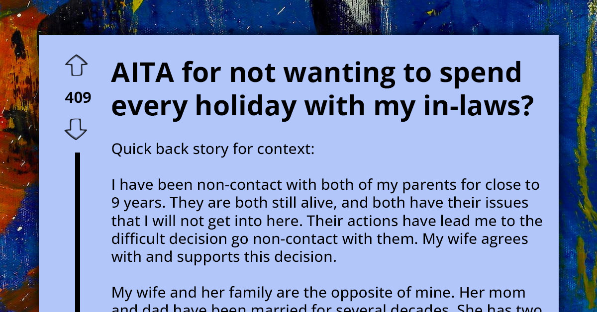 Man Upset As Wife Consistently Plans Holiday Vacations With Her Family, Overlooking His Wishes For Family Time