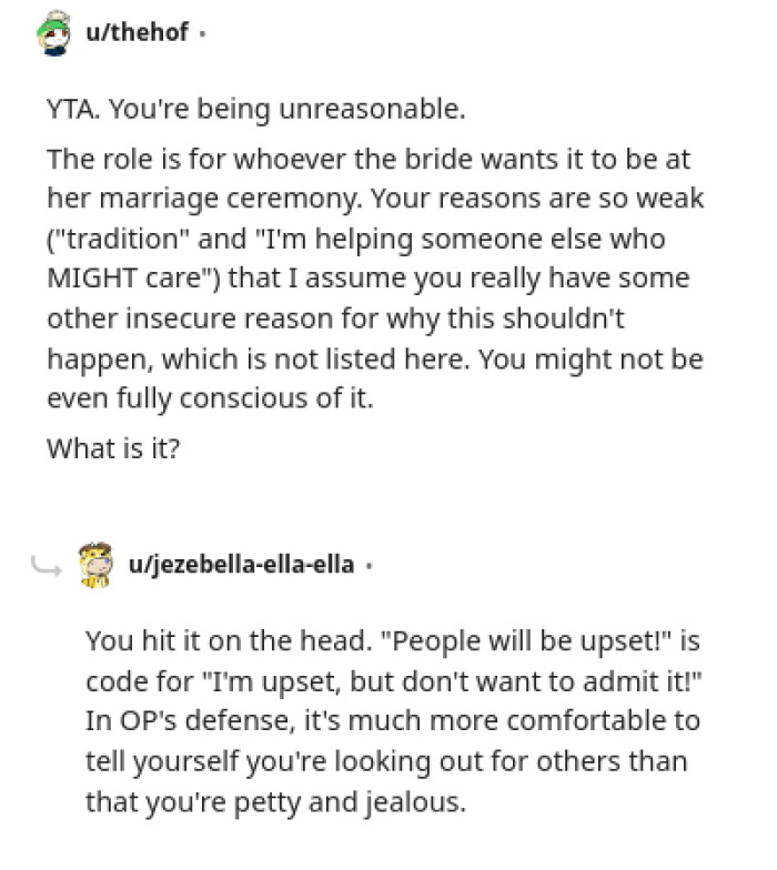 The OP Might Not Be Fully Conscious of It