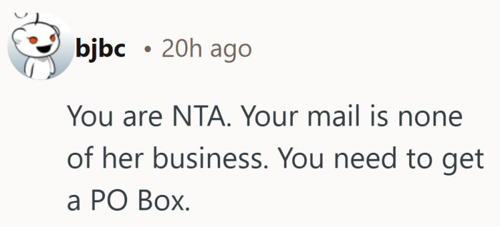 It reinforces the idea that sharing a home does not mean sharing every detail of your life.