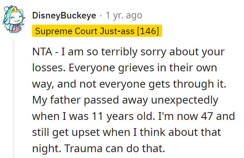 Trauma is the personal trainer for those emotional muscles.