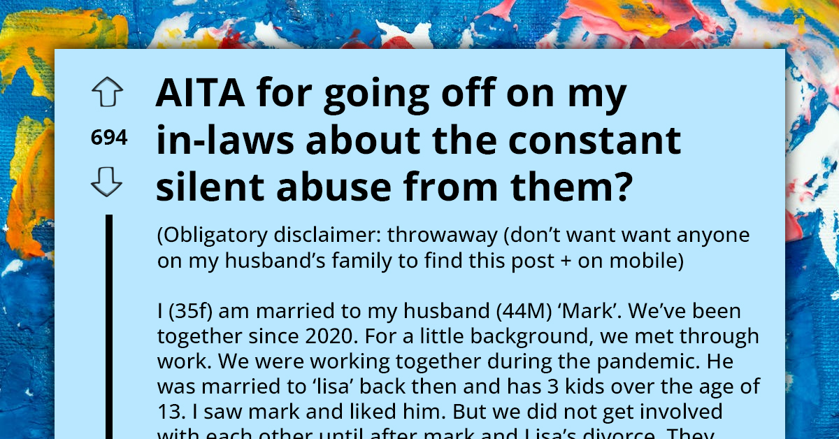 Woman Feeling Disrespected By Husband's Family Who Blame Her For His Previous Marriage Failing