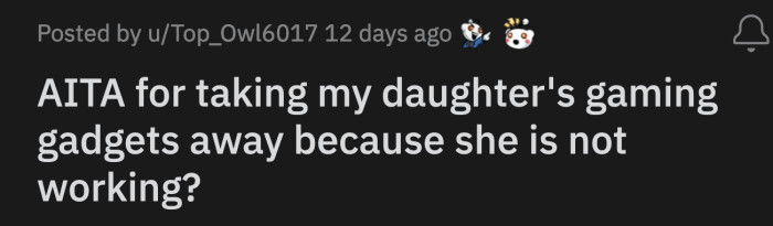 Her boyfriend was consoling her when OP got home