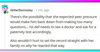 Man Gets Angry At His Partner For Announcing Her Unexpected Pregnancy In Front Of Family And Friends Before Telling Him First
