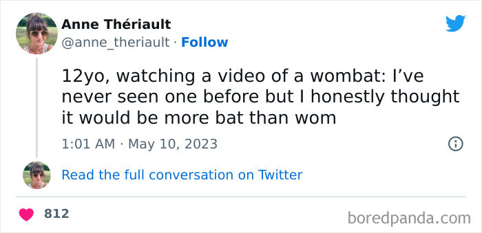 35. Being more bat than woman