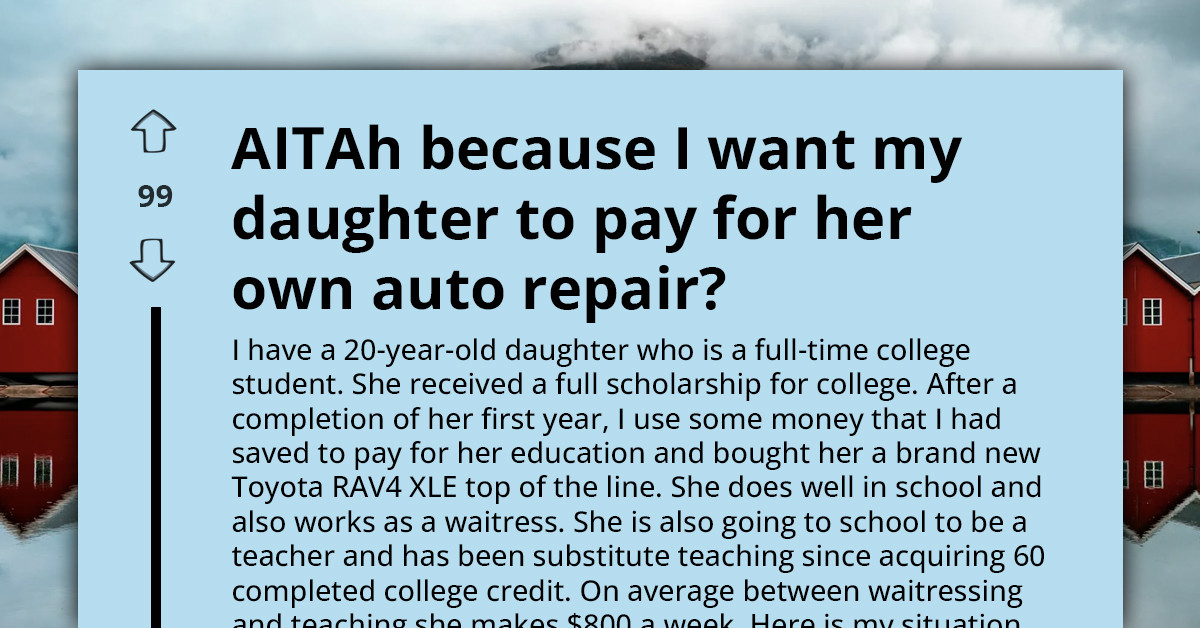 Mom And Daughter Gang Up On Man For Demanding His Daughter Pay For Her Own Auto Repair
