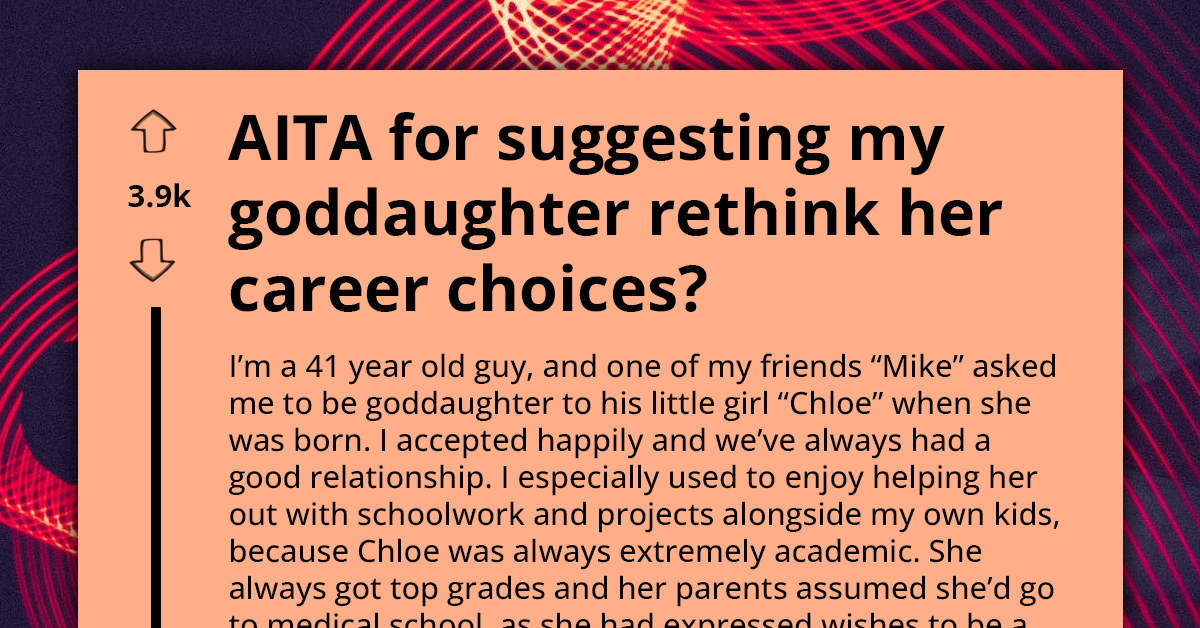 Redditor Tells His Goddaughter That Switching Her Career Goal From Medicine To Gardening Won't Cure Her Anxiety And Faces Massive Backlash