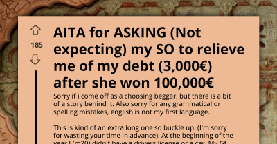 Man Asks Girlfriend To Forgive €3,000 Debt After She Wins €100,000 Raffle Draw