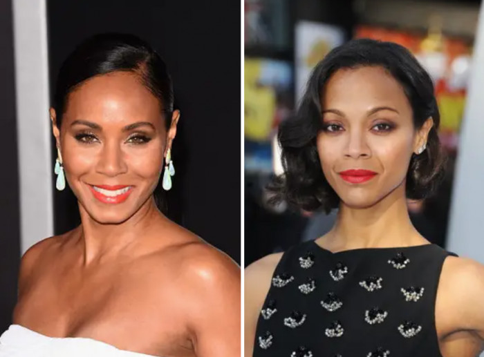 11. Jada Pinkett Smith and Zoe Saldana