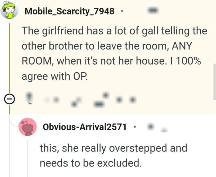 And the comments roll in...