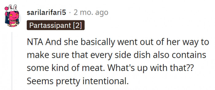 11. If it was intentional, then she was indeed being inconsiderate