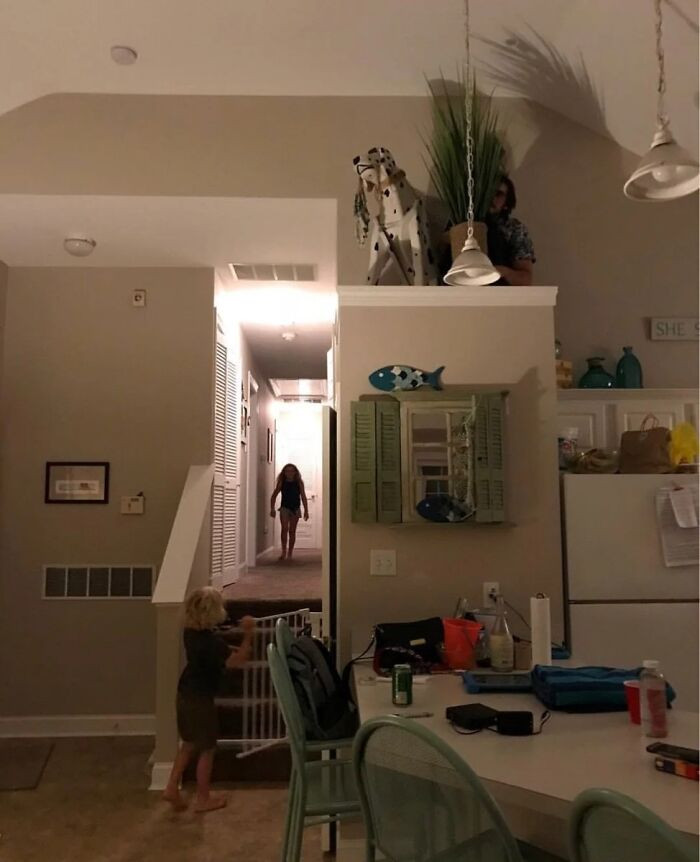 "Bet we can beat you at hide and seek, Uncle David! Bet you can’t."