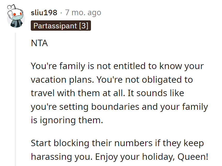 Boundaries set, block button ready. Enjoy ruling the holiday kingdom!