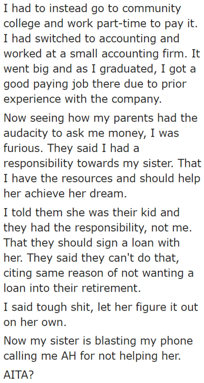 She made it through because of her effort; career-wise, she is doing excellently.