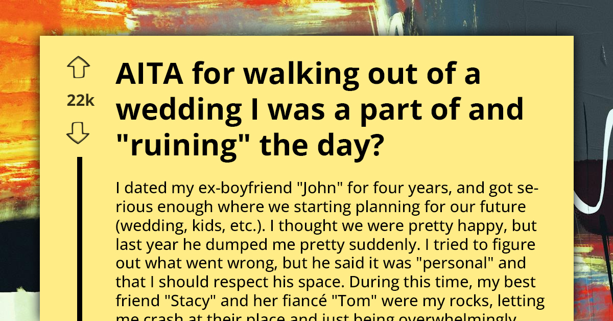 Bride Sleeps With Maid Of Honor's Boyfriend Causing Their Breakup, Slanders MOH Online When She Walks Out Of Wedding Party