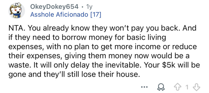 You’ll never see that $5K again.