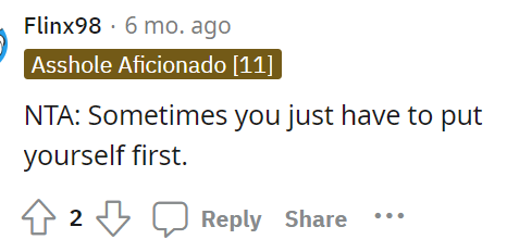 This person said it perfectly, and we agree.