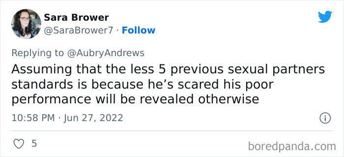 8. He's scared of his poor performance