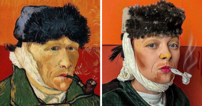 20+ Times An Art Critic Cosplayed Well-Known Figures From Iconic Paintings That Will Leave You Amazed