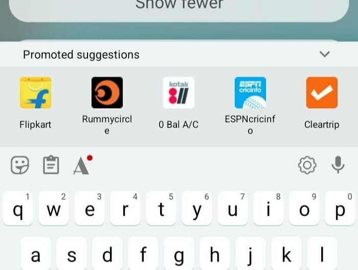 "Ads On The Keyboard"