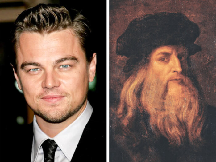 Leonardo DiCaprio was named after Da Vinci.