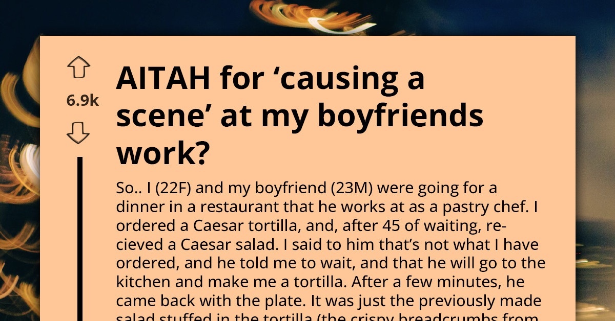 Woman Sends Back Wrong Food Order At Boyfriend’s Job And He Accuses Her Of Embarrassing Him