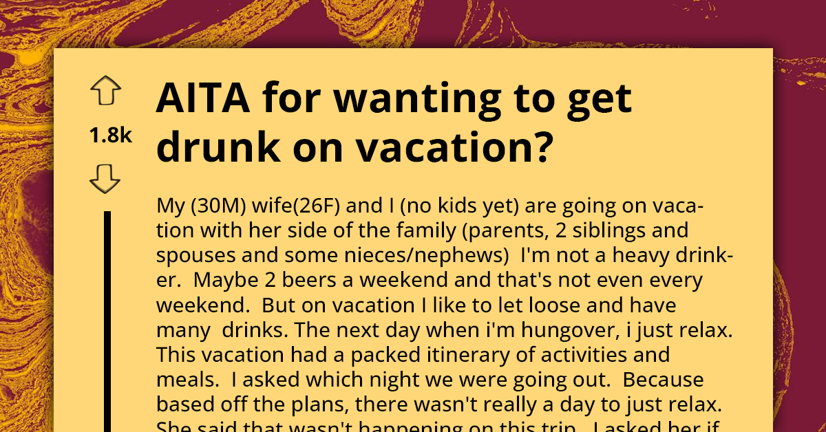Sparks Fly As Bossy Wife Slams Husband With ‘No Drinking Rule’ While On Vacation With Her Parents