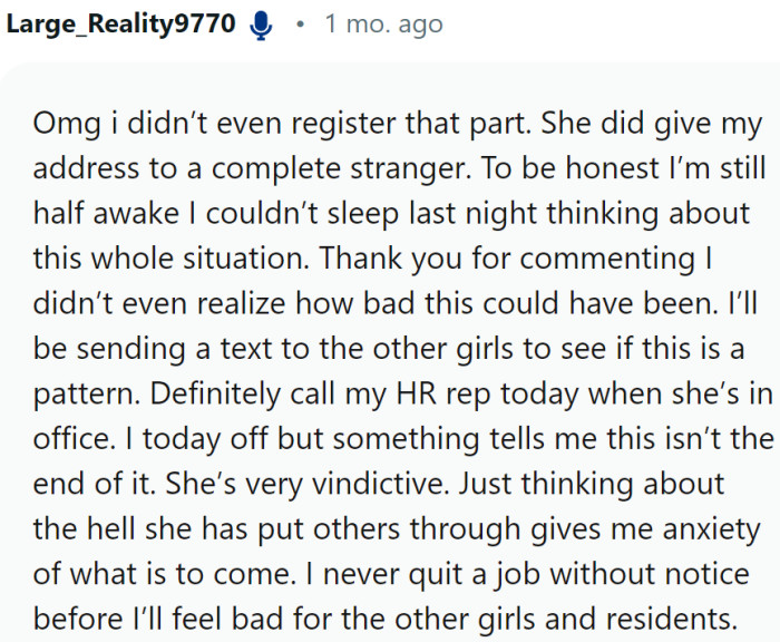 OP didn’t even register that part