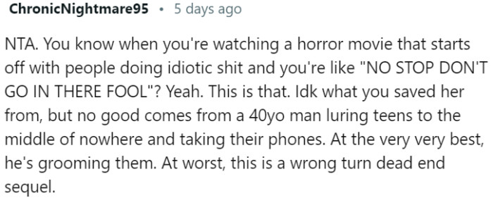 It's Clear That Intervening in This Situation Was Necessary to Prevent Potential Harm and Protect Those Involved.