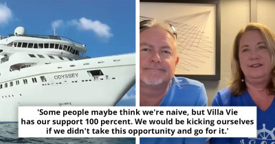 Couple Drops £680,000 On World Cruise That Still Hasn’t Left Port—Gives Sneak Peek Inside Their Floating Home
