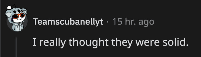 We really thought so, too