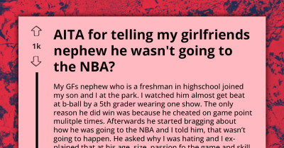 Mom Lashes Out At ‘Realist’ For Shattering Her Son’s Dreams Of Being NBA Star