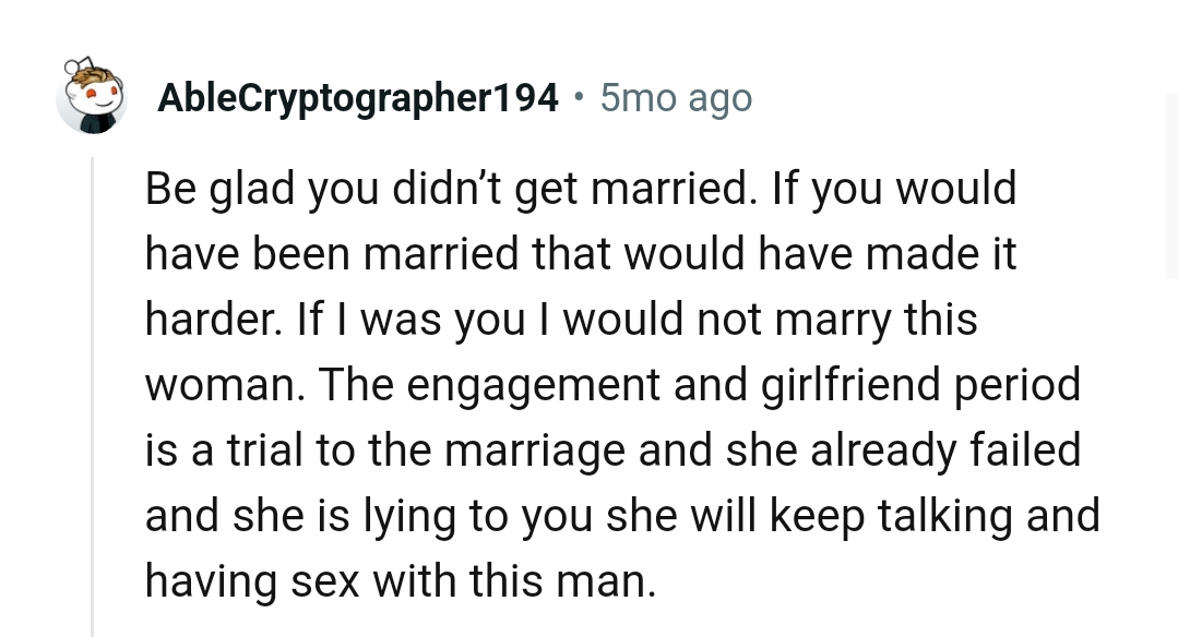 A trial to the marriage