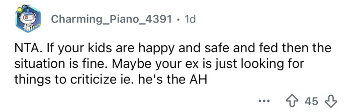 He’s just looking for trouble.