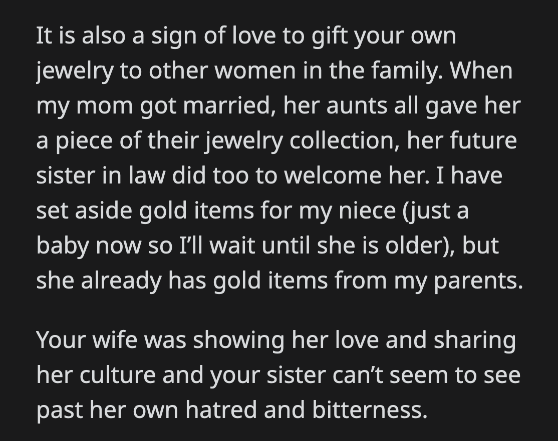 OP was right to defend his wife. She shouldn't be used as someone's verbal punching bag.